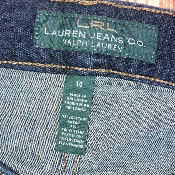 NWT Ralph Lauren wide leg jeans.Some stretch - Picture 3 of 4